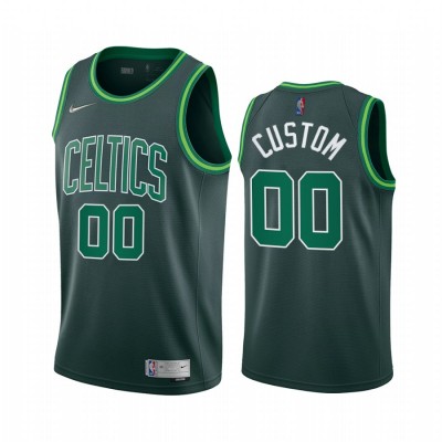 Boston Celtics Personalized Green NBA Swingman 2020 21 Earned Edition Jersey